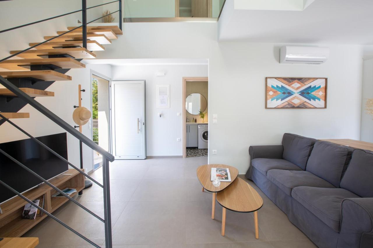 Grappolo Lefkada Villas - Vilana Ideal For Families And Small Groups Apolpaina 外观 照片