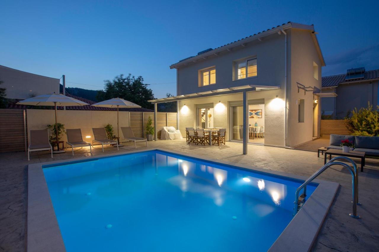 Grappolo Lefkada Villas - Vilana Ideal For Families And Small Groups Apolpaina 外观 照片
